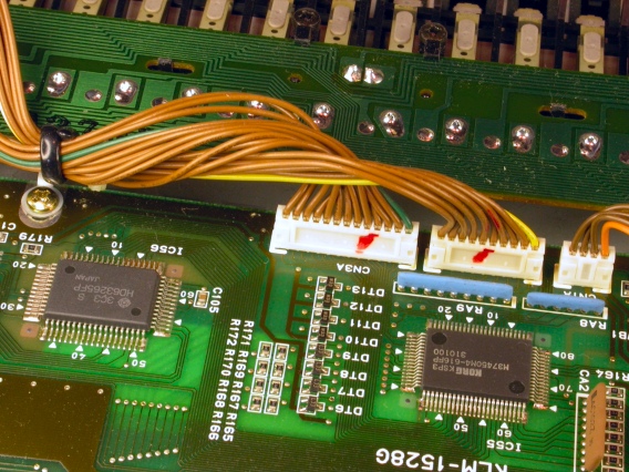 One PCB Screw, 3 Miniature Connectors