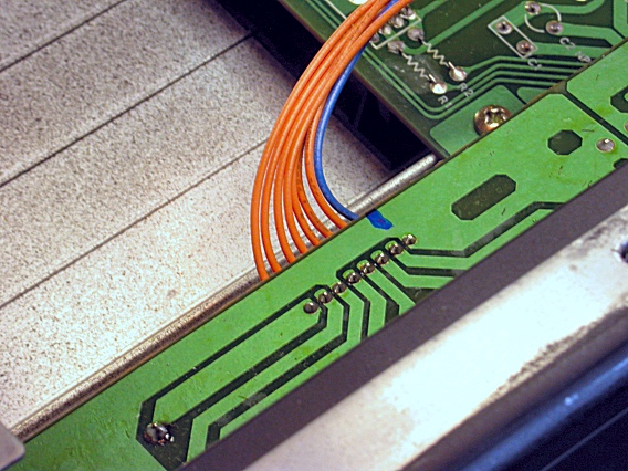 Unplugging the M1's Jack Board Connector