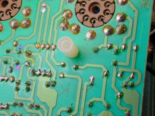Solder Side of the Tube PC Board