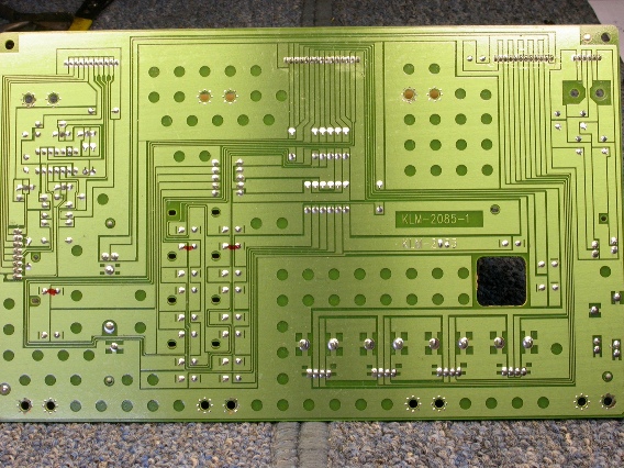 Bottom of the Left Button Board