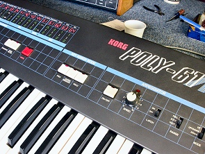 Korg Poly-61 Front Panel