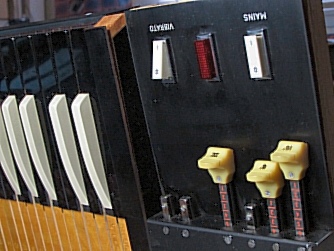 Vox Continental Control Panel