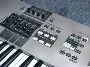 Left Panel Buttons, Yamaha MOTIF