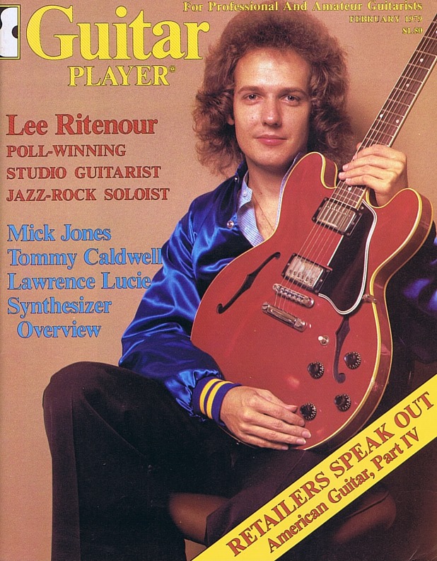 Guitar Player Magazine Cover, Feb 1979, featuring Lee Ritenour