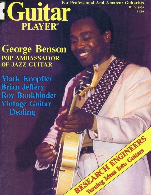 Guitar Player Magazine Cover, Jul 1979, featuring George Benson