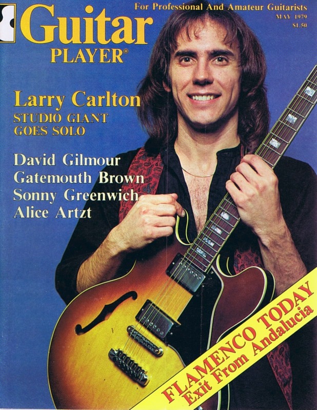 Guitar Player Magazine Cover, May 1979, featuring Larry Carlton