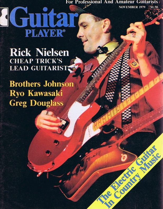 Guitar Player Magazine Cover, Nov 1979, featuring Rick Nielsen